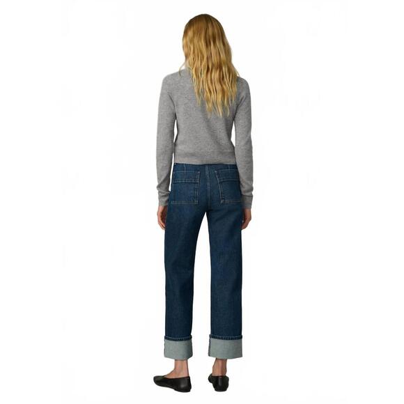 NEW JOE'S JEANS margot high rise straight leg jeans in blue